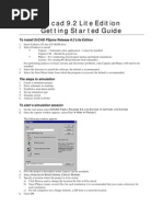 Orcad 9.2 Lite Edition Getting Started Guide