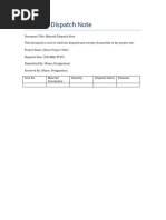 Unloading Receipt Template | PDF
