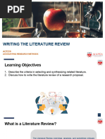 Chapter 2: Literature Review Synthesis Guide | PDF | Theory | Science