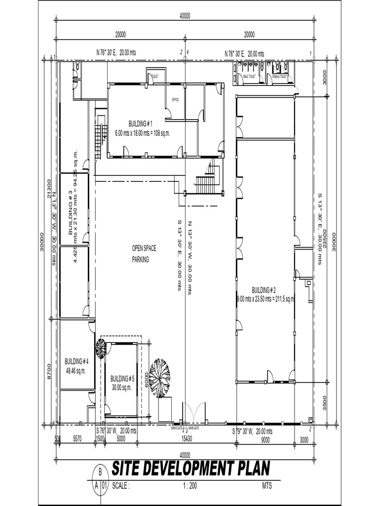 Soledeo Site Development Plan As Built | PDF