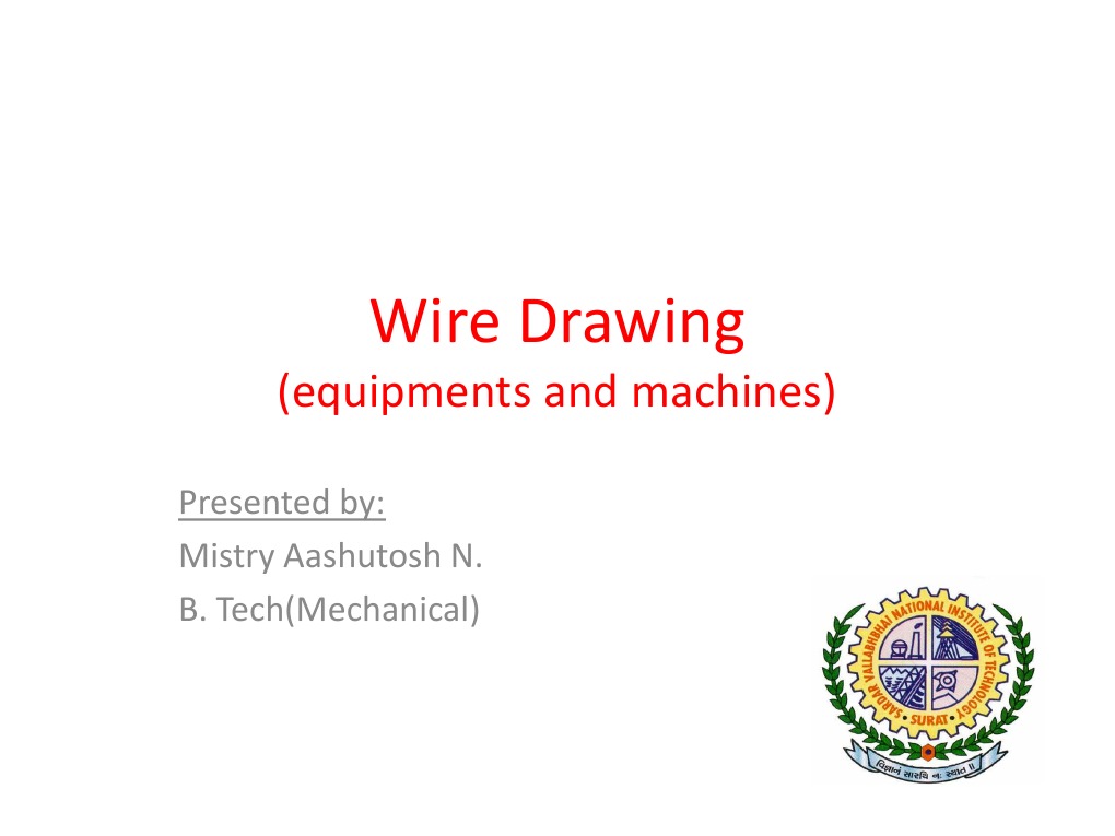 Wire Drawing: (Equipments and Machines) | PDF