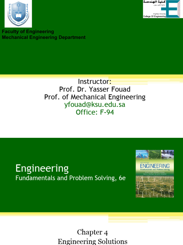 Engineering Problem Solving Techniques | PDF | Engineering | Theory