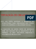 Tipología de Organización 3