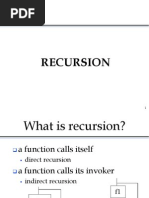 Recursion