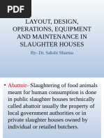 Modern Slaughterhouse Layout Guide | PDF | Slaughterhouse | Animal ...