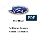 Download Ford Fact Sheet - Ford Motor Company by Ford Motor Company SN8584790 doc pdf