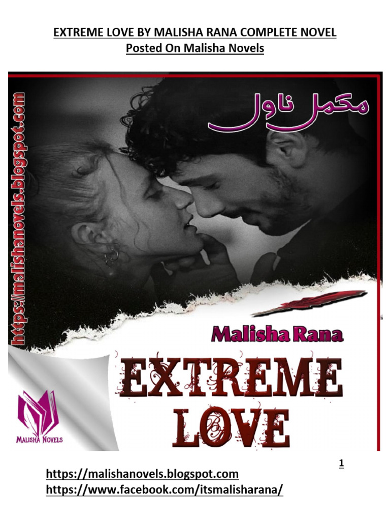 Extreme Love by Malisha Rana Complete | PDF
