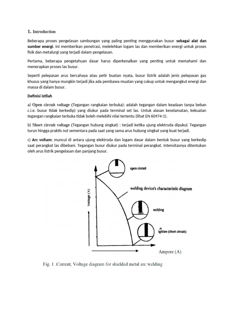 Pengertian Las Busur Listrik AC | PDF