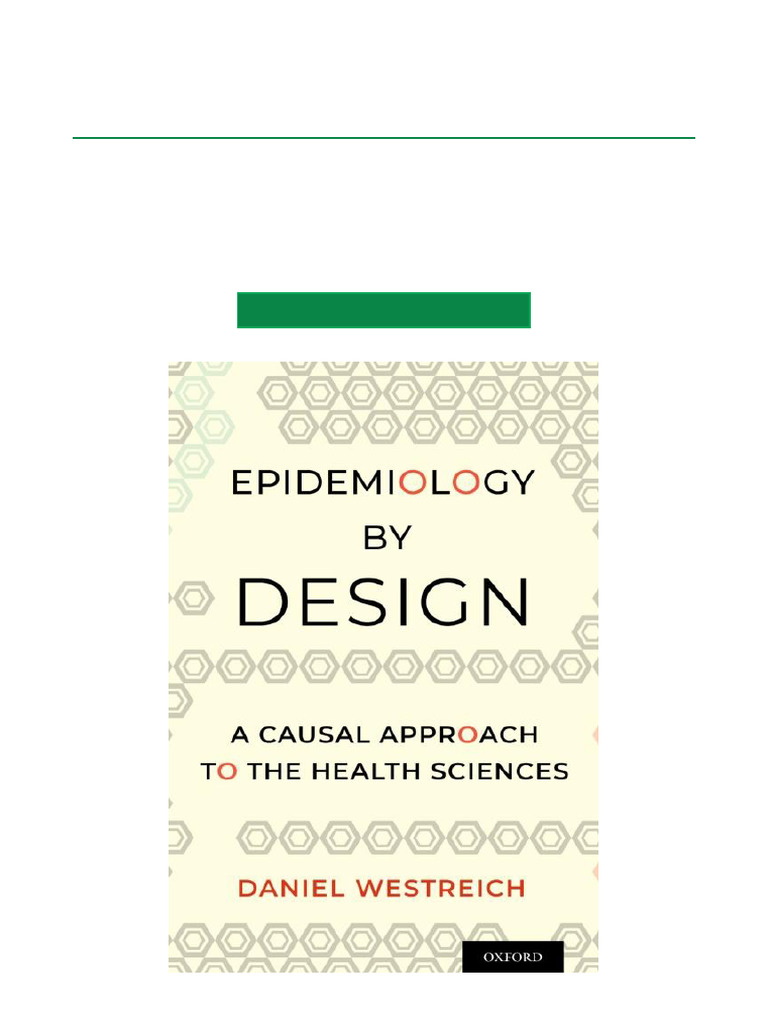 EPIDEMIOLOGY BY DESIGN PDF intelligence overview