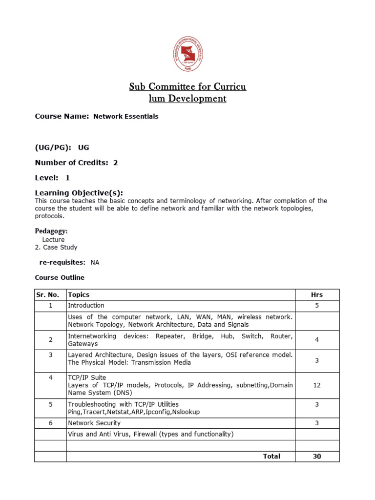 303-T3224-Network Essentials | PDF