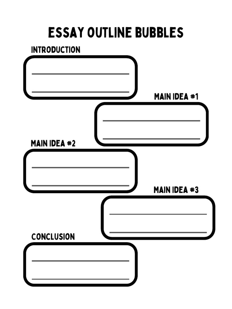 Essay Outline Structure Guide | PDF
