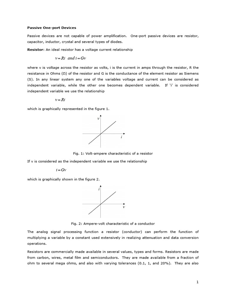 Overview of Passive Inductor Devices | PDF | Capacitor | Inductor