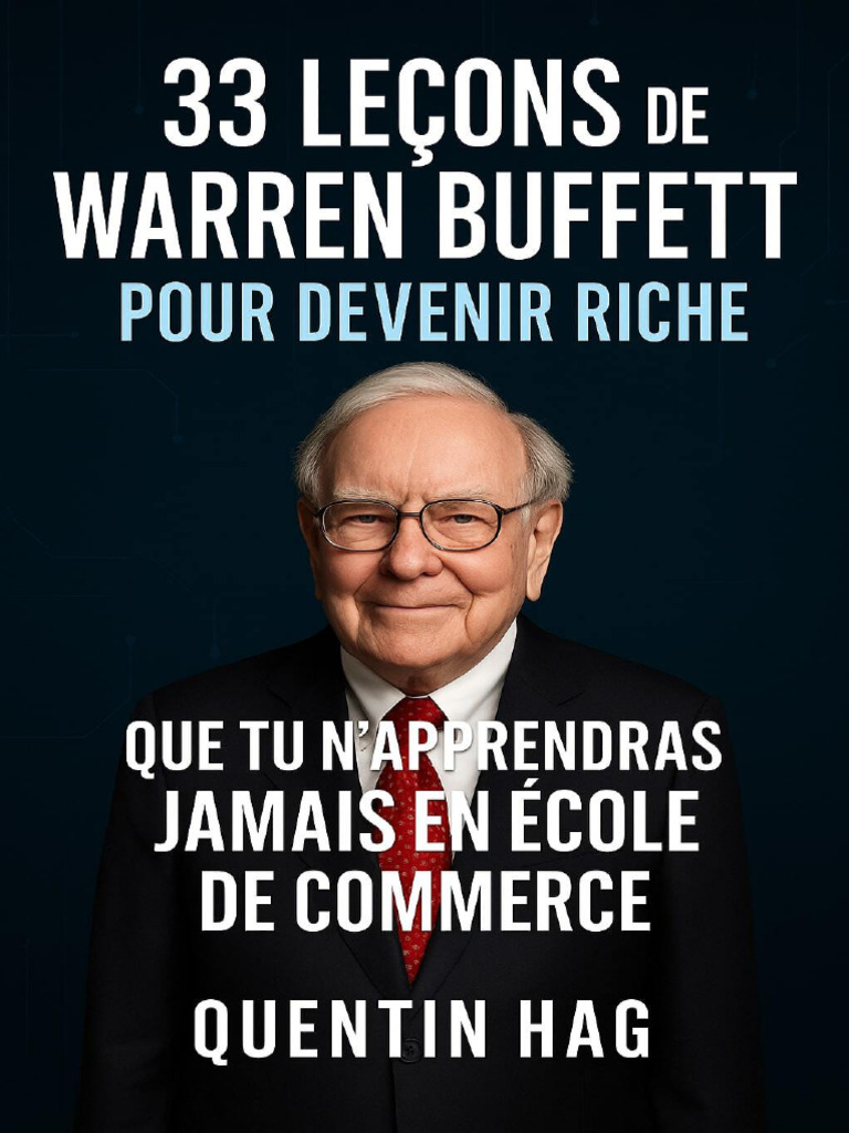 33 Lecons de Warren Buffett Pou - Hag, Quentin | PDF | Warren Buffett |  Dettes