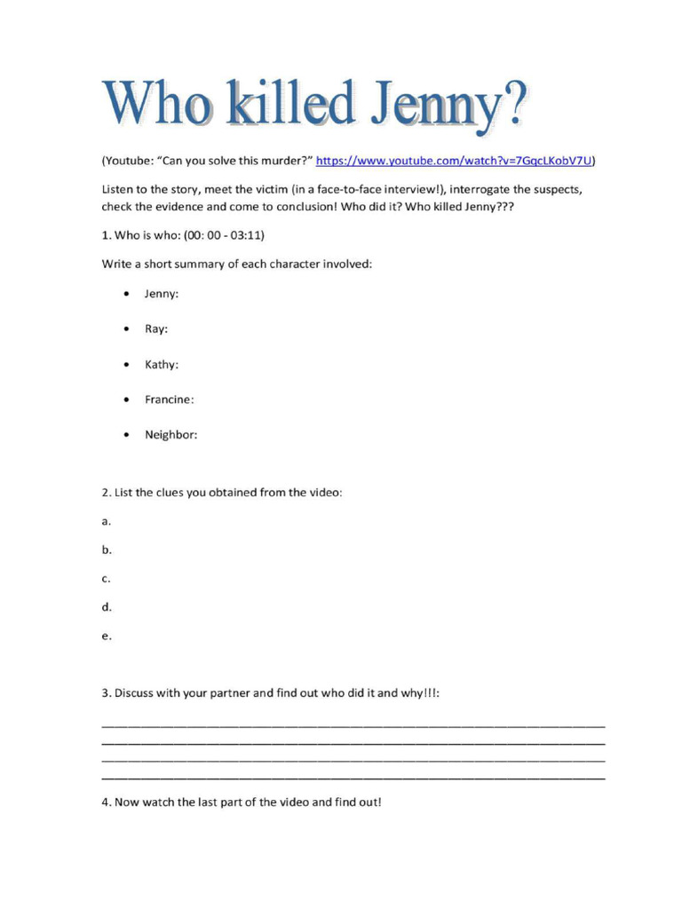 Who Killed | PDF