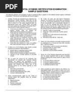 Dental Assistant Exam Practice Questions | PDF | Dentistry | Dentures