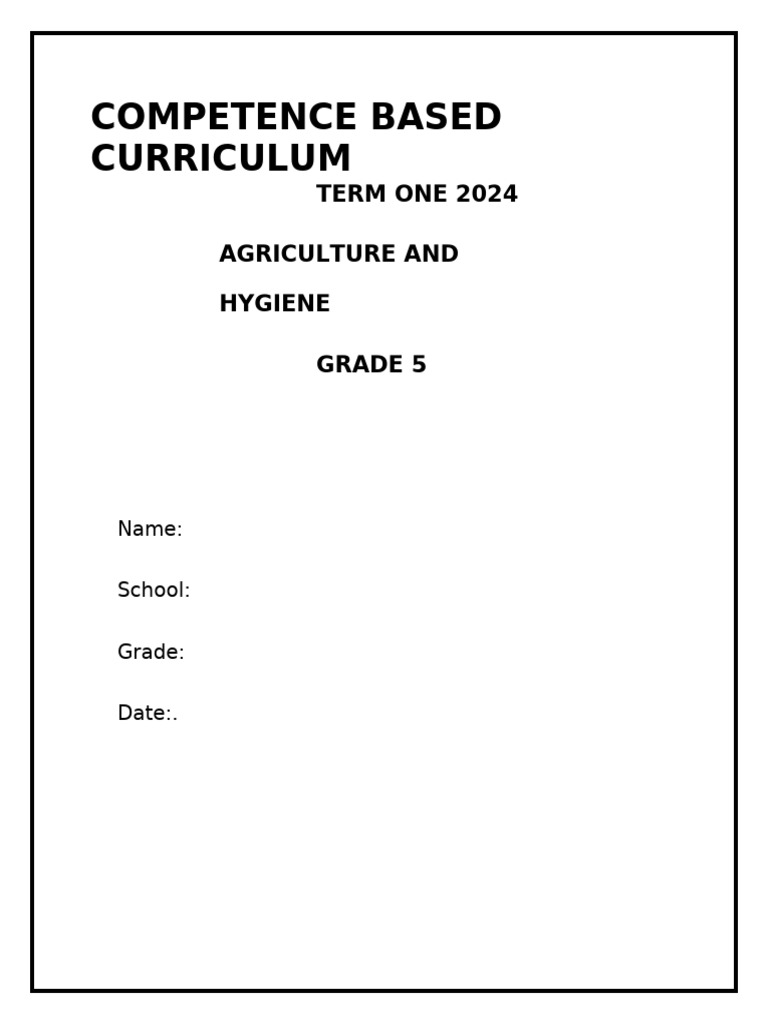 Grade 5 Agriculture Curriculum Questions | PDF | Soil | Mulch