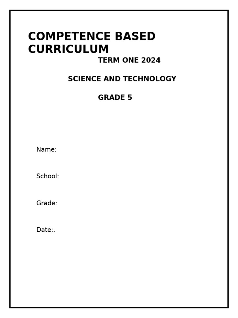 Grade 5 Science and Technology Quiz | PDF | Compost | Manure