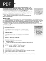 Download Testing is Overrated Handout by lukefrancl SN8585284 doc pdf