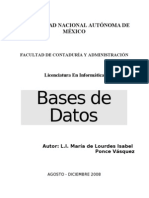 Bases de Datos Unidad 7