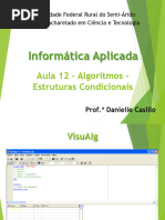 Algoritmos e Estruturas Condicionais | PDF | Algoritmos | Programação ...