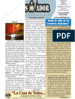 2012-03-18 :Boletín semanal de "La casa de Todos", EL CONQUISTADOR
