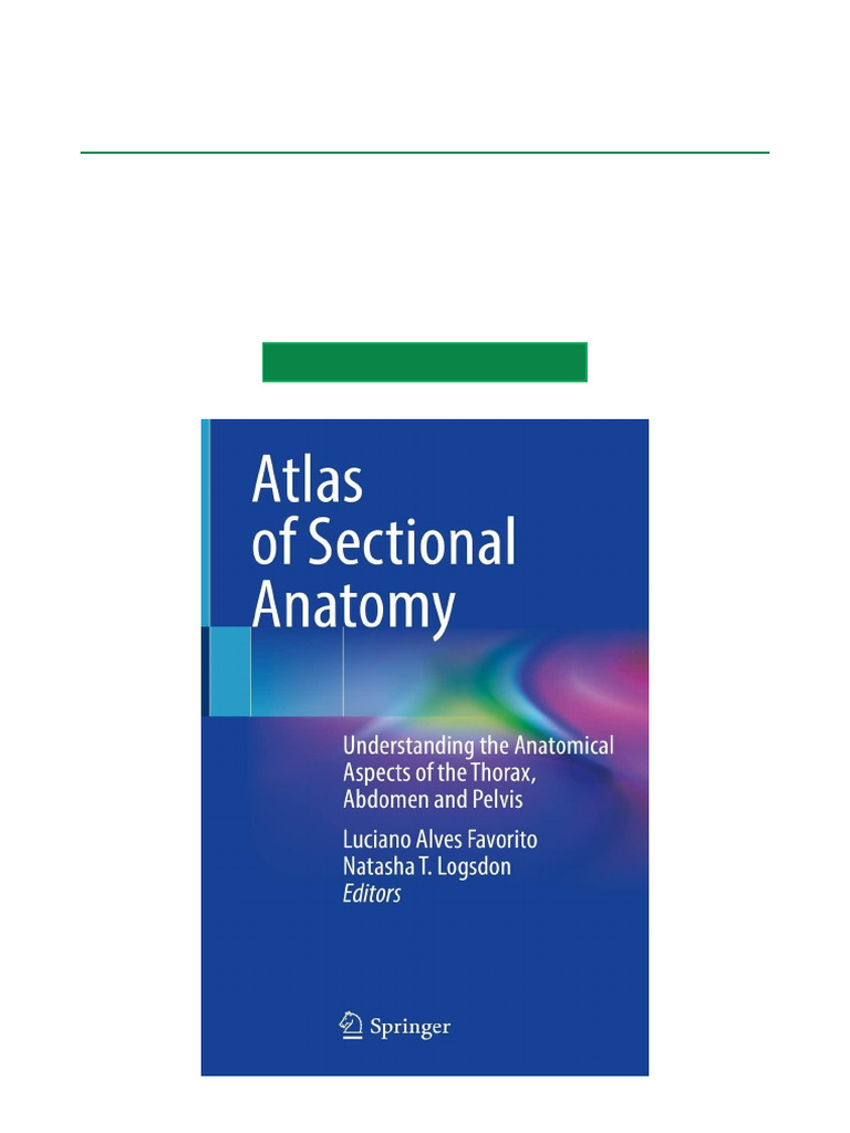 Sectional Anatomy of Thorax & Abdomen | PDF | Lung | Thorax