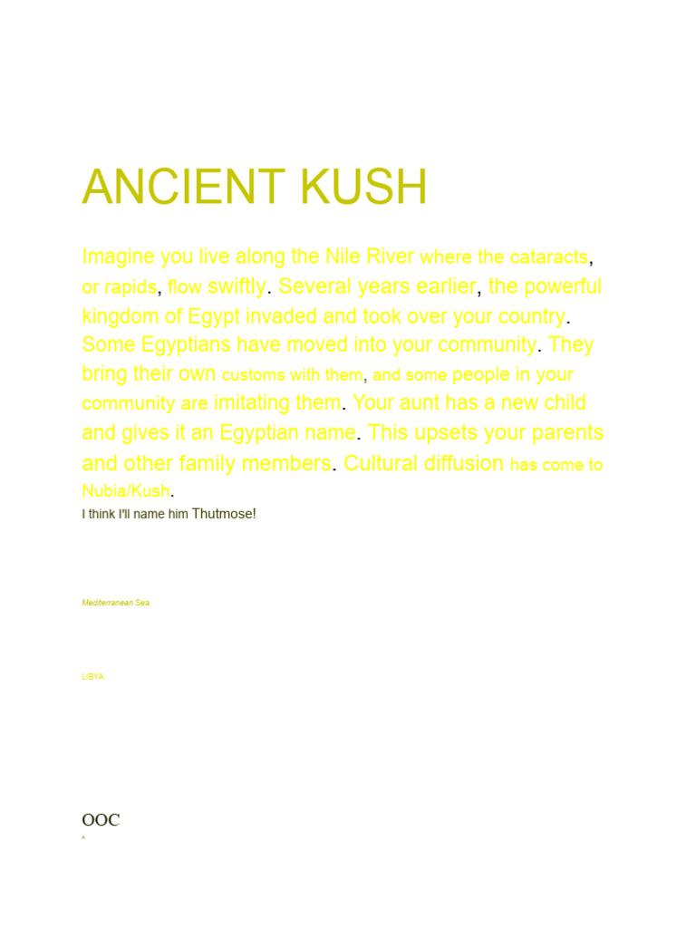 Ancient Kush - Slides 3 - 7 | PDF | Ancient Egypt