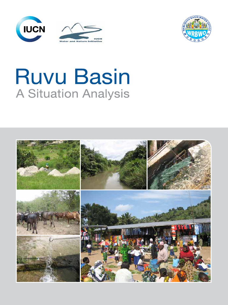 Ruvu Basin Situation Analysis Report | PDF | Water Resources | Groundwater