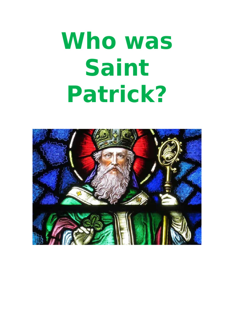 Saint Patrick: Ireland's Immigrant Legacy | PDF | Saint Patrick