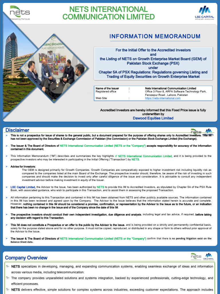 NETS International Communication Offering | PDF | Cloud Computing ...