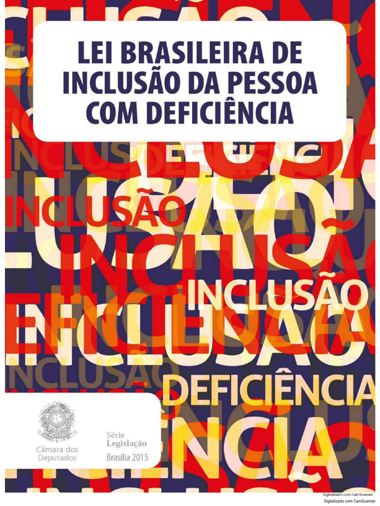 Lei Brasileira de Inclusão Da Pessoa Com Deficiência | PDF