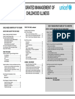 Integrated Management of Childhood Illness: Child Aged 2 Months Up To 5 Years