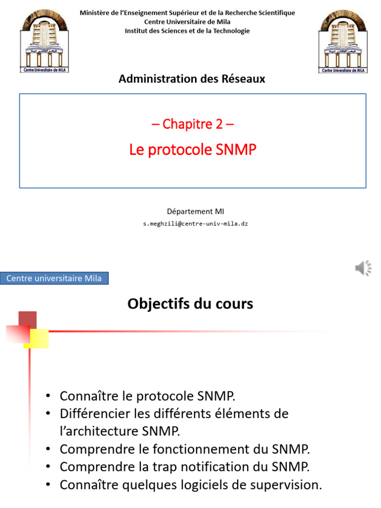 Chapitre 2_ Le protocole SNMP_ Part1 | PDF | l'Internet | Réseau ...