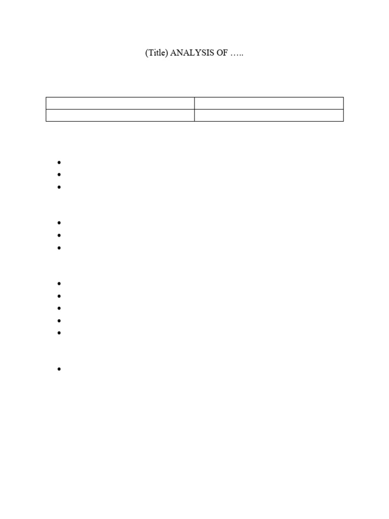 Report Template | PDF