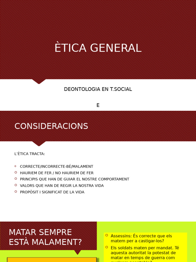 ÈTICA | PDF
