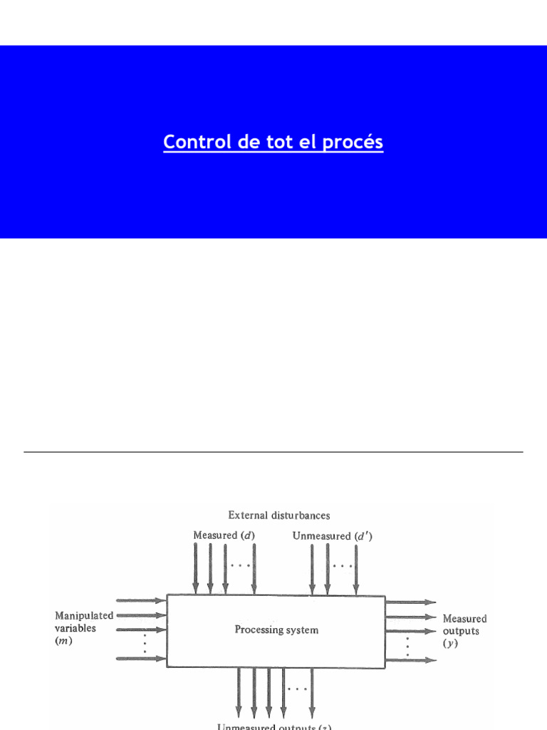 Control Procés 1 - Graus de Llibertat, Control de Tot El Procés | PDF