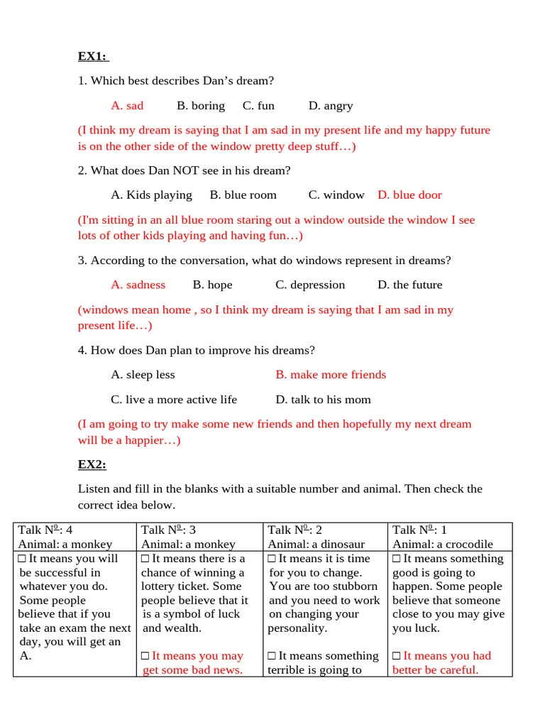 Dream Interpretation and Symbolism Guide | PDF | Dream