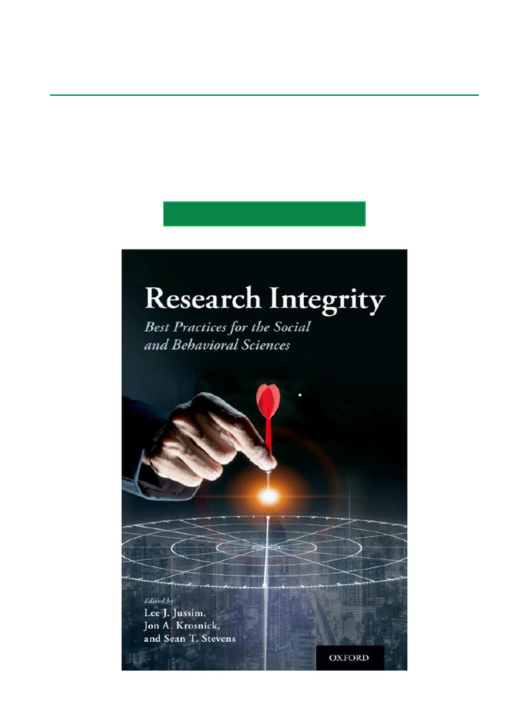 Best Practices for Research Integrity | PDF | Science | Hypothesis