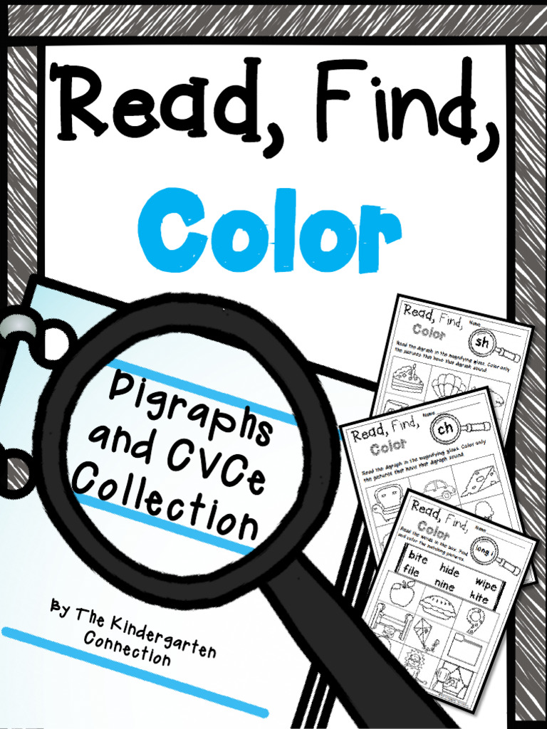 Digraphs and CVCe Coloring Activity | PDF | Linguistics