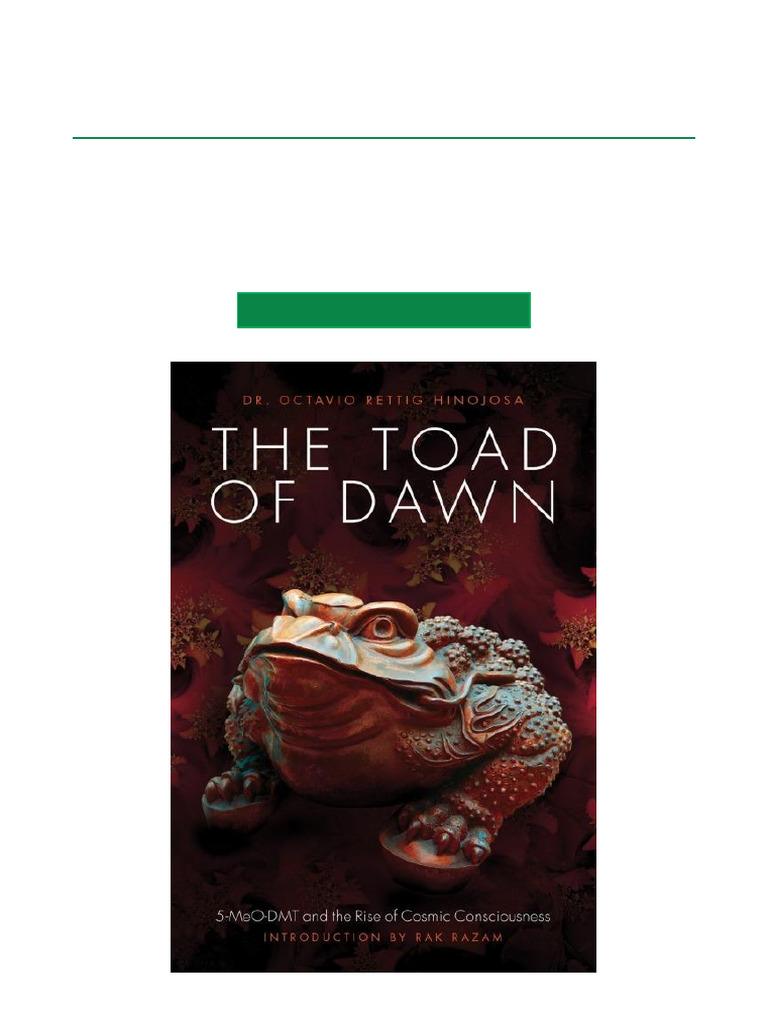 The Toad of Dawn: 5-MeO-DMT Insights | PDF | Drugs