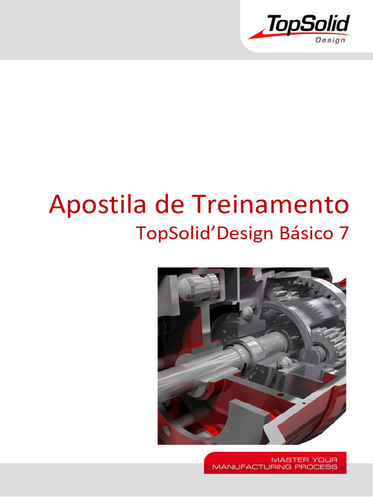 Treinamento Básico em TopSolid 7 | PDF | Círculo | Janela (informática)