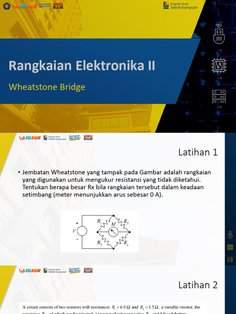 Mengukur Resistansi dengan Jembatan Wheatstone | PDF