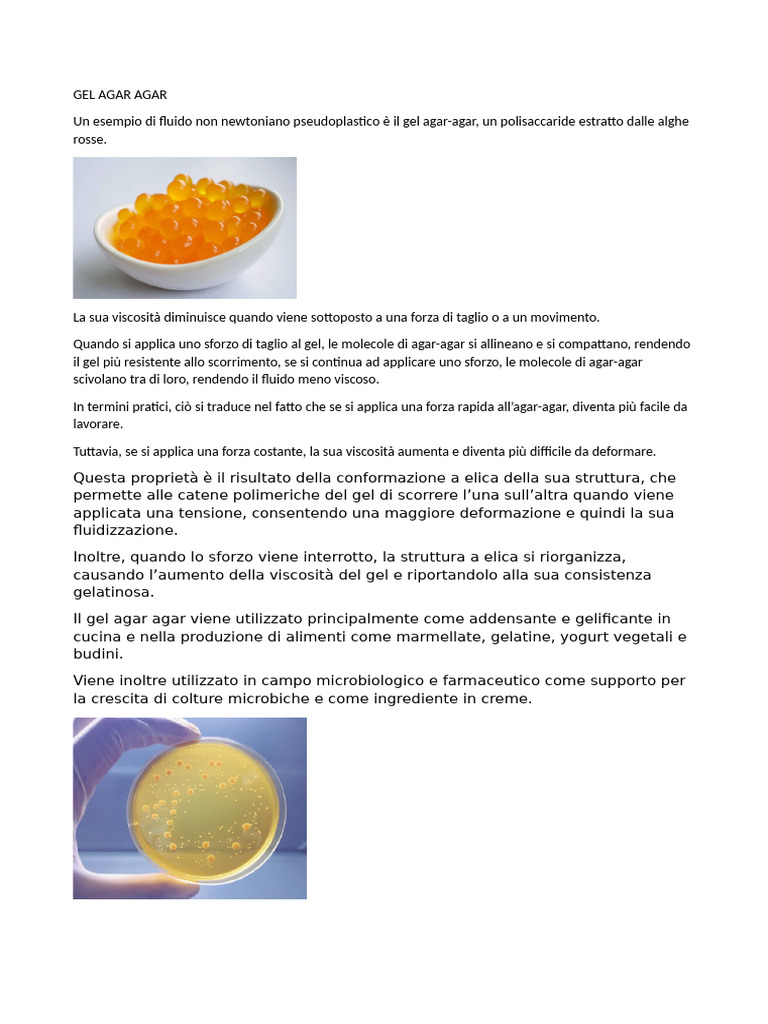 Gel Agar Agar | PDF