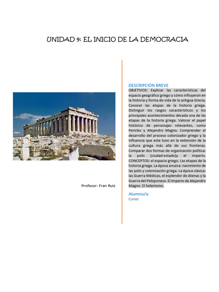Características de la democracia griega | PDF | Antigua Grecia | Democracia