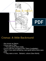 Cronus: A Report: Click To Edit Master Subtitle Style