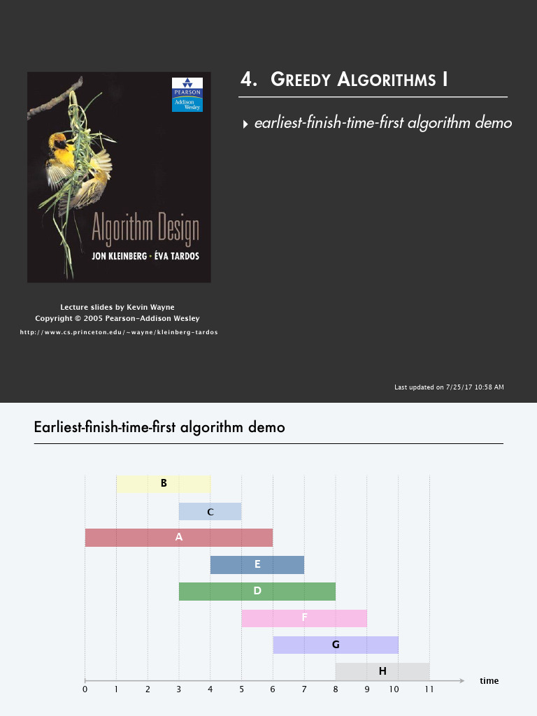 04 Demo Earliest Finish Time First | PDF | Algorithms | Algorithms And ...