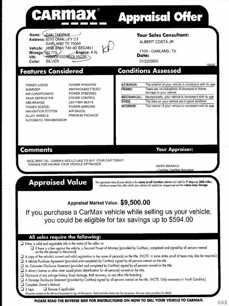 Vehicle Purchase Agreement 31 - Page - 02 | PDF