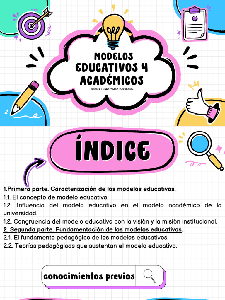 Modelos Educativos y Académicos | PDF | Aprendizaje | Enseñando