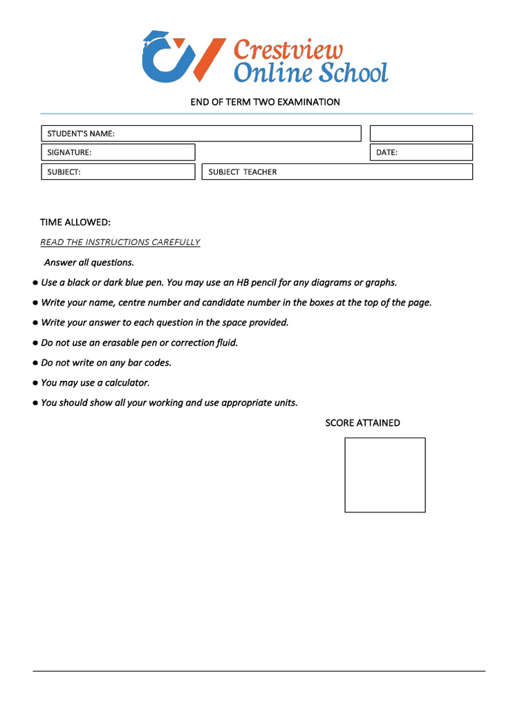 Grade 7 Maths Term 2 Exam Guide | PDF | Arithmetic | Mathematics