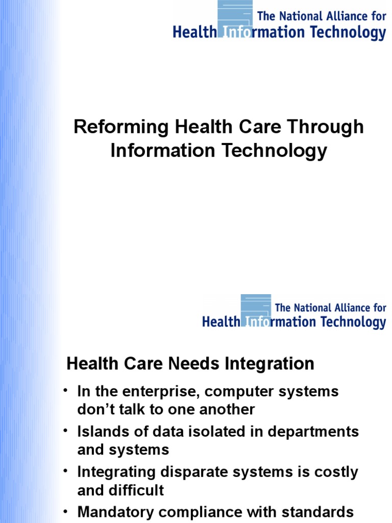 Healthcare IT Integration Guide | PDF | Electronic Health Record ...